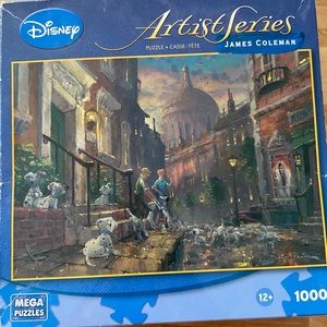 Disney 101 Dalmatians artist puzzle James Coleman